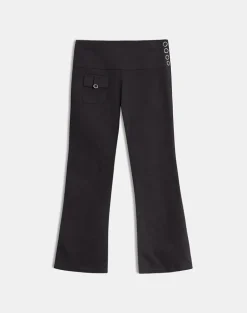 Alora Pocket Trouser in Dark Grey