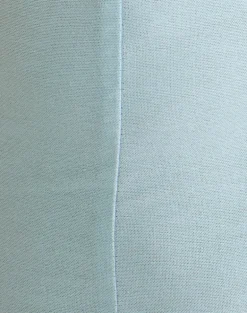 Ambra Scoop Mini Dress in Linen Steel Blue