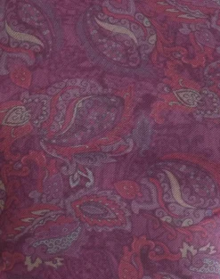 Ares Halterneck Top in Purple Regal Paisley