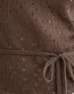 Arutala Long Sleeve Top in Knit Brown
