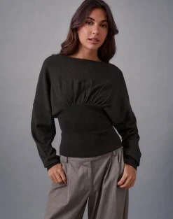 Arvel Jumper in Knit Charcoal