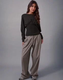 Arvel Jumper in Knit Charcoal
