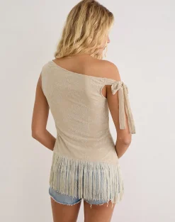 Astada Top in Moss Petal Coconut Milk