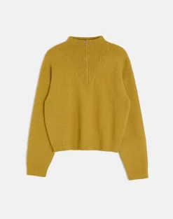 Atine Jumper in Ochre Mustard