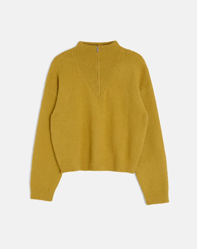 Atine Jumper in Ochre Mustard