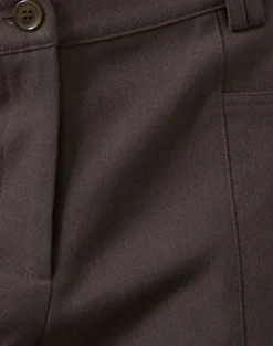 Avina Trouser in Tailoring Dark Olive