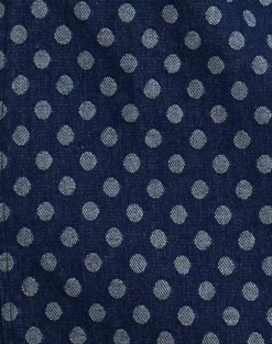 Ayura Dress in Polka Chambray Indigo