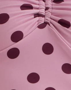 Baela Tankini in Pink with Irregular Polka