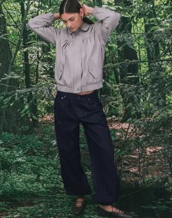 Banaran Balloon Trouser in Chambray Indigo