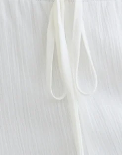 Basma Bloomer Trouser in Rayon White