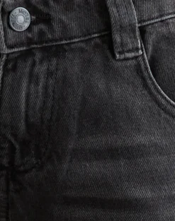 Bell Bottom Low Rise Flare Jeans in Vintage Black