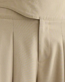 Berdine Wide Leg Trouser in Tailoring Beige