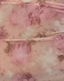 Bindu Bandeau Top in Smoky Floral Peach