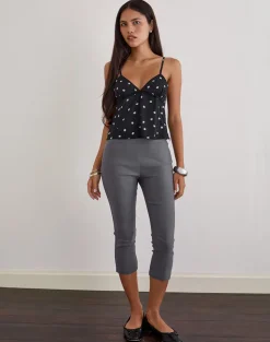 Bluesa Cami Top in Ditsy Rose Black