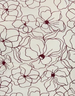 Broly Halter Dress in Line Flower Cream