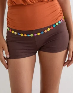 Button Belt in Multicolour