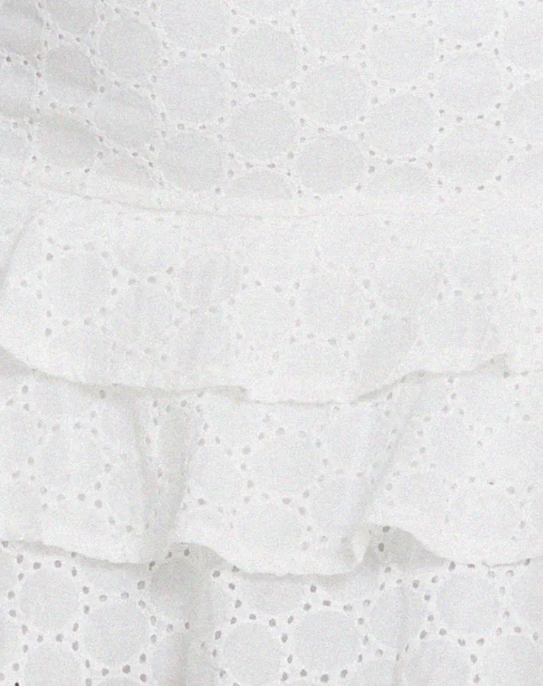 Camigo Mini Skirt in White