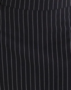 Carlin Mini Skirt in Tailoring Pinstripe Black