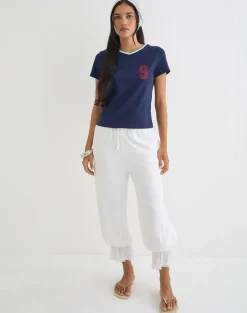 Cima Tee in Nine Stellar Navy
