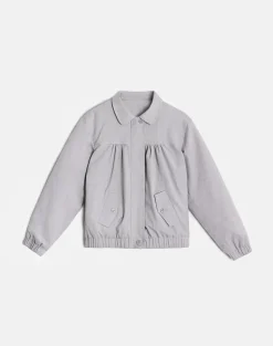 Cindari Collared Jacket in Grey
