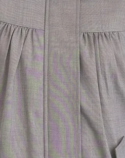 Cindari Collared Jacket in Grey