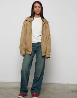Clio Baggy Tee in Ivory