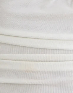 Cosimo Halterneck Top in Cream Eco Lyocell