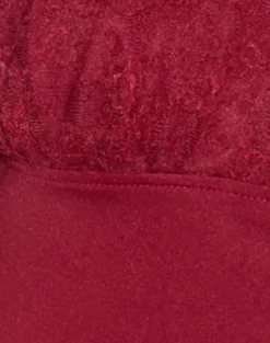 Cosimo Halterneck Top in Lace Red
