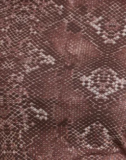 Dasa Mini Dress in Oversize Snake Skin