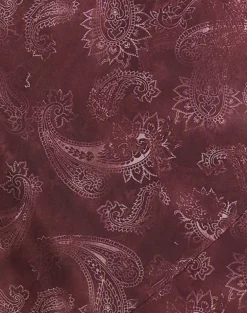 Datari Maxi Dress in Mesh Tonal Paisley Plum