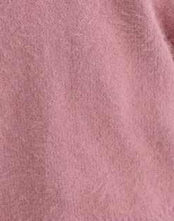 Dikara Jumper with Scarf in Knit Dusty Pink