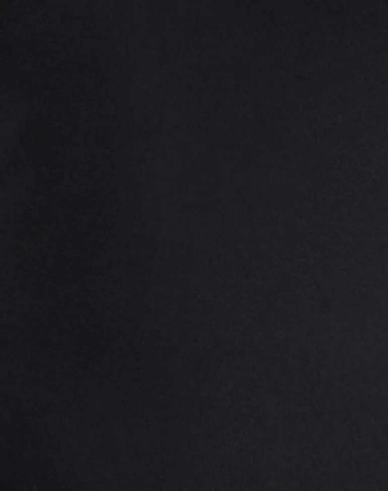 Diya Long Sleeve Twist Back Top in Cupro Black