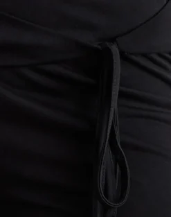 Donata Trouser in Black with Belt