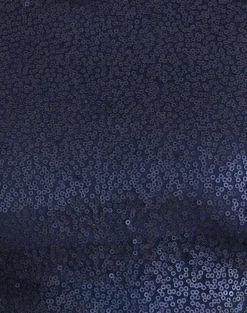 Dudley Vest Top in Drape Sequin Navy