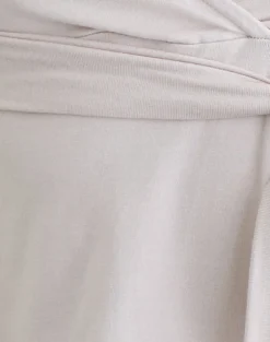 Elama Wrap Top in Cannoli Cream