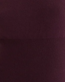 Elira Top in Knit Plum