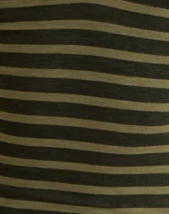 Emberlo Top in Wide Stripe Green