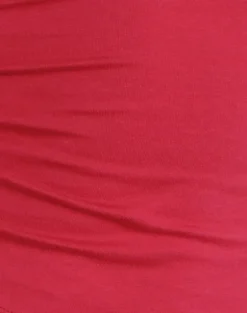 Emberly Plunge Top in Adrenaline Red