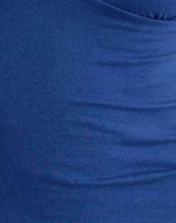 Emberly Plunge Top in Dazzling Blue