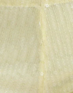 Erna Micro Short in Clear Sequin Yellow