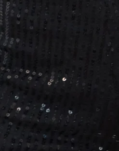 Erna Micro Short in Drape Mini Sequin Black