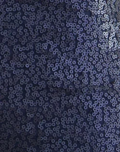 Erna Micro Short in Drape Sequin Navy