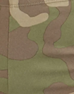 Eunia Micro Short in Blurry Camo Khaki