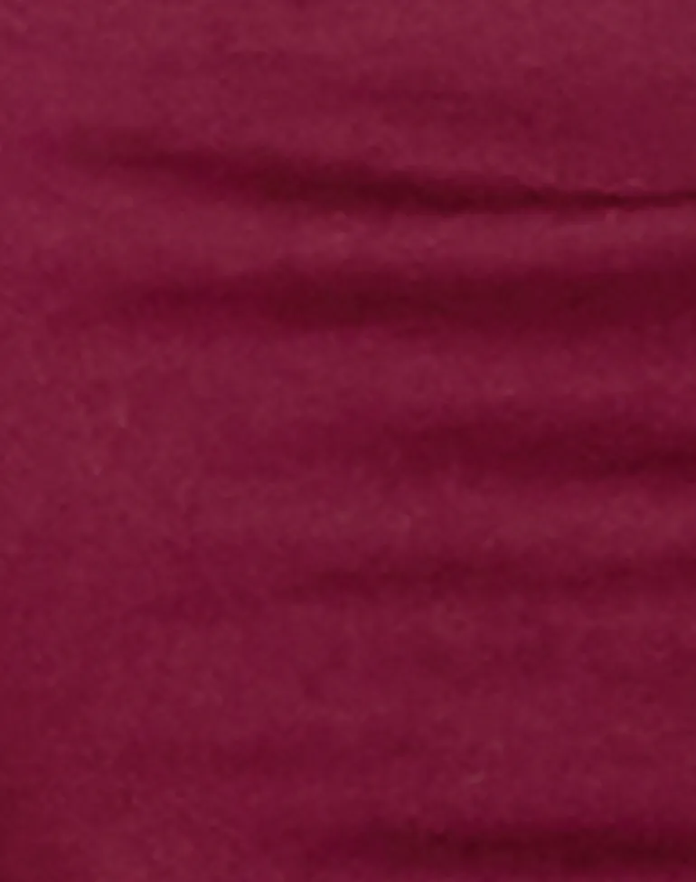 Eunia Short in Burgundy