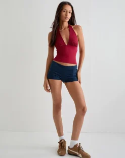 Eunia Short in Navy