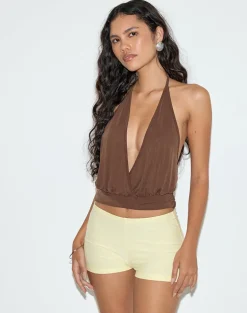 Eunia Shorts in Lemon