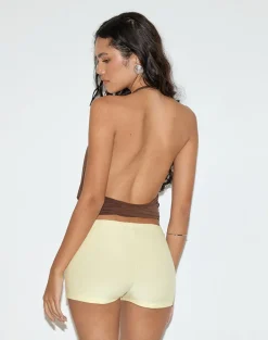 Eunia Shorts in Lemon