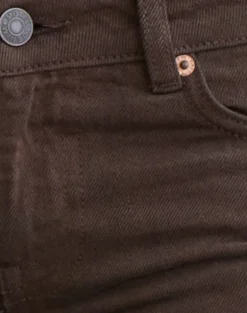 Extra Low Rise Flare Jeans in Dark Chocolate
