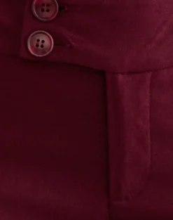 Falita Trouser in Tailoring Burgundy