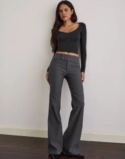Falita Trouser in Tailoring Charcoal